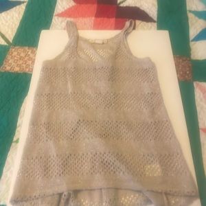 Staring at Stars tan top sz M.